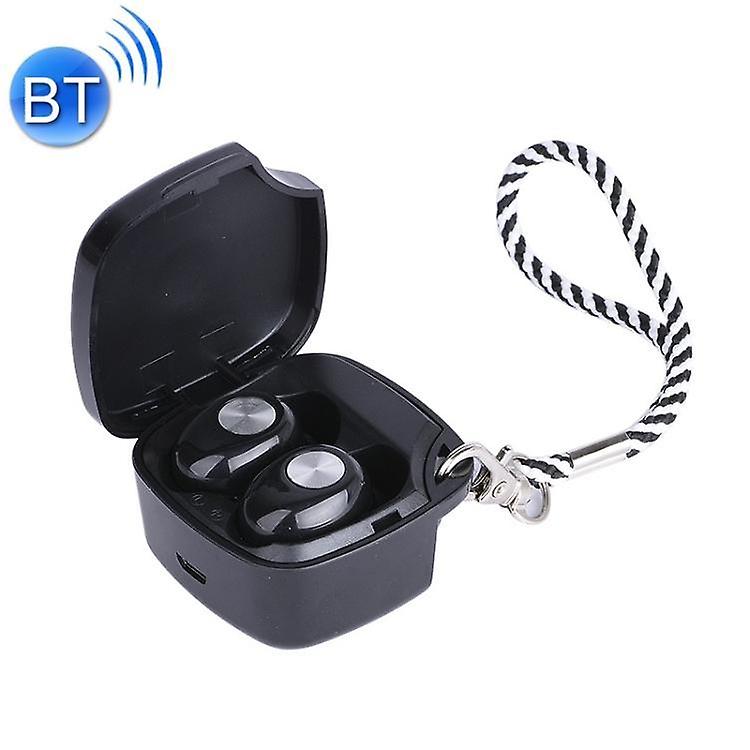Cool Headphones Headsets TWS-A8 Bluetooth 5.0 Mini True Wireless Stereo Sports Bluetooth Earphone with Charging Box(Black) earphone
