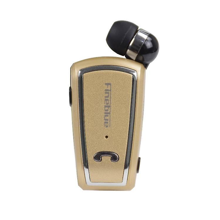 Cool Headphones Headsets Fineblue F-V3 Bluetooth 4.1 Wireless Stereo Bluetooth In-Ear Earphone Mini Headset Gold earphone