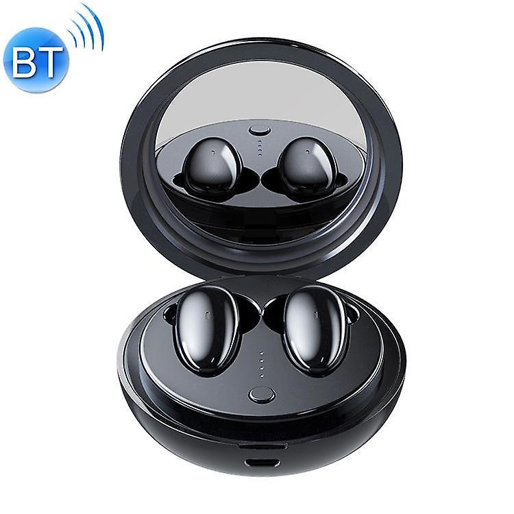 Cool Headphones Headsets REMAX TWS-9 Bluetooth Wireless Stereo Earphone with Charging Box(Black) earphone