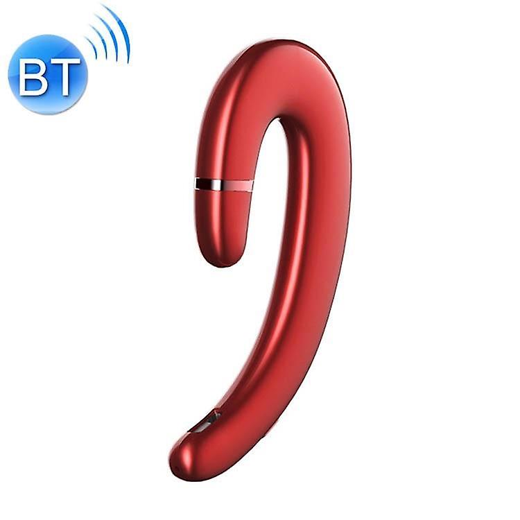 Cool Headphones Headsets JOYROOM JR-P5 Bluetooth 5.0 Waterproof Ear-hook Design Wireless Bluetooth Earphone (Red) earphone