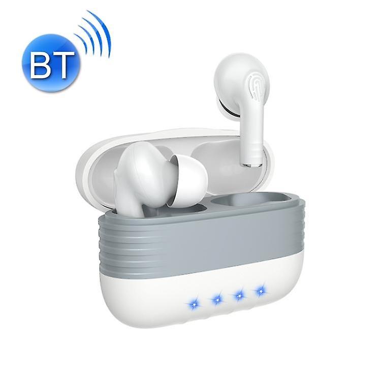 Cool Headphones Headsets M30 TWS ANC Noise Cancelling In-Ear Binaural Battery Display Wireless Bluetooth Earphone(White) earphone