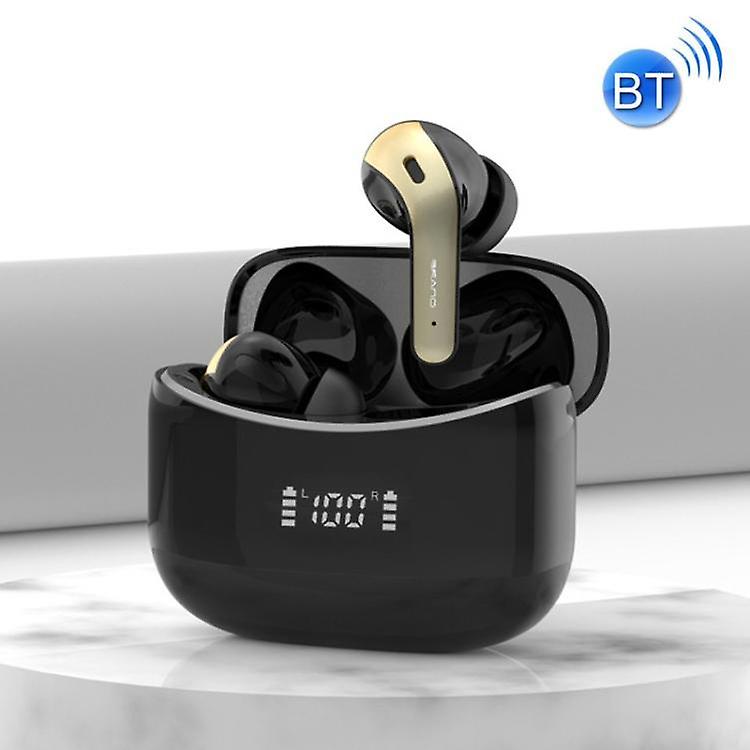 Cool Headphones Headsets Wireless Touch Digital Display Bluetooth Earphone(Black) earphone