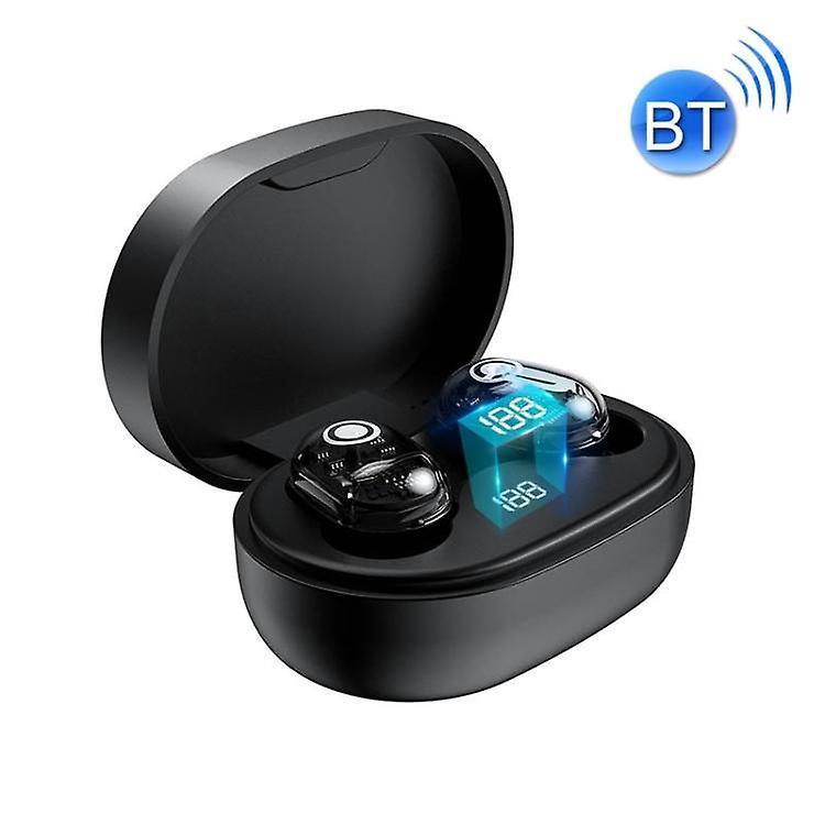 Cool Headphones Headsets DSH-17 TWS Noise Cancelling Touch Digital Display Transparent Panel Wireless Bluetooth Headset earphone