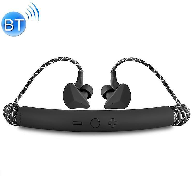 Cool Headphones Headsets M12 In-ear Retractable Wireless Sports Bluetooth Headset for Apple Headset(Black) earphone