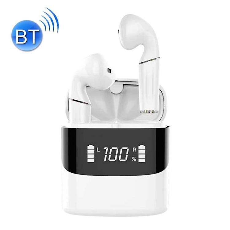 Cool Headphones Headsets I19 TWS Active Noise Cancelling Wireless Bluetooth Earphone(White) earphone