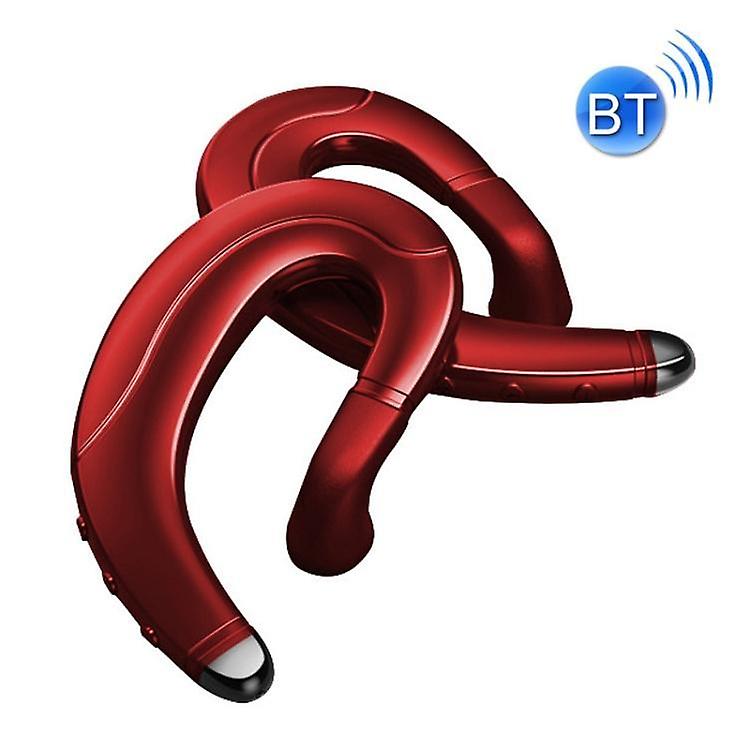 Cool Headphones Headsets F88 Bluetooth Sports Wireless Earphones, Colour: TWS Binaural Red earphone