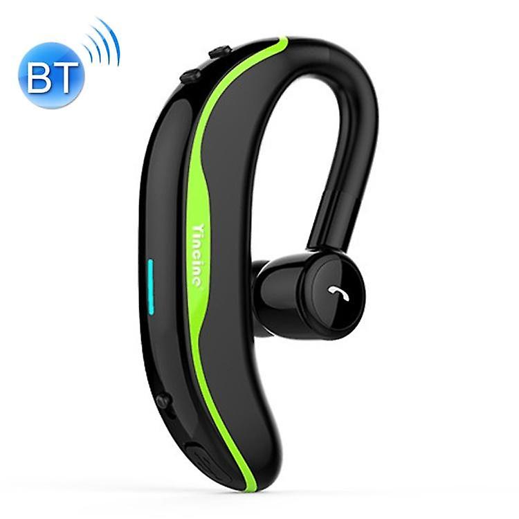 Headphones Headsets F600 Sports Business Hanging In-ear Bluetooth Headset(Dark Green) accessories