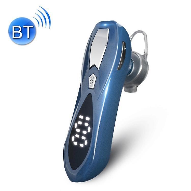Cool Headphones Headsets F9 Bluetooth 5.0 Wireless Bluetooth Unilateral Headset Long Standby Running Sports Headset(Blue) earphone