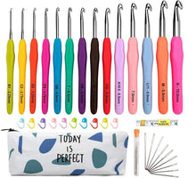 Lade das Bild in den Galerie-Viewer, 14 PCs Crochet Hook Set with Accessories DIY Handmade Crochet Hook Set
