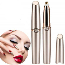 Load image into Gallery viewer, MUZXR- 2Pcs Electric Eyebrow Trimmer Lipstick Pen Eyebrow Epilator Hair Removal AZ19564 HZP
