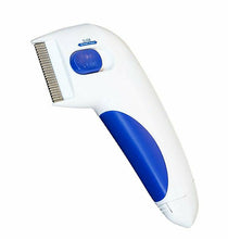 Lade das Bild in den Galerie-Viewer, Pet Dog Nit Electric Head Lice Removal Treatment Chemical Eliminate Vacuum Comb
