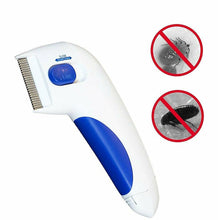 Lade das Bild in den Galerie-Viewer, Pet Dog Nit Electric Head Lice Removal Treatment Chemical Eliminate Vacuum Comb
