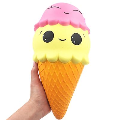 29*15*15cm Oversized smiley ice cream Squishy Slow rebound Decompression toys ?for kids,adult AZ14054