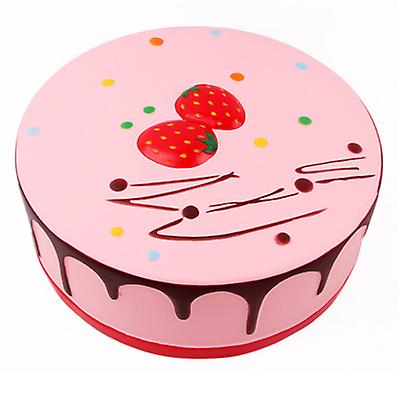 24.5*24.5*8.5cm pink Oversized mousse cake Squishy Slow rebound Decompression toys for kids,adult AZ18313