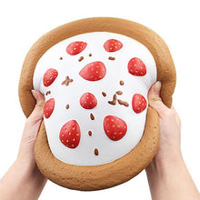 Lade das Bild in den Galerie-Viewer, 24*24*8cm Slow rebound Oversized Strawberry tart squishy,Anti-stress relaxation toy for kids adult AZ12575
