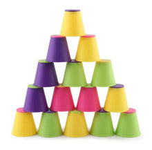 Lade das Bild in den Galerie-Viewer, 20*9*5.5cm Double competition stacking cup game children&#39;s educational early education toys desktop color stacking game AZ12903

