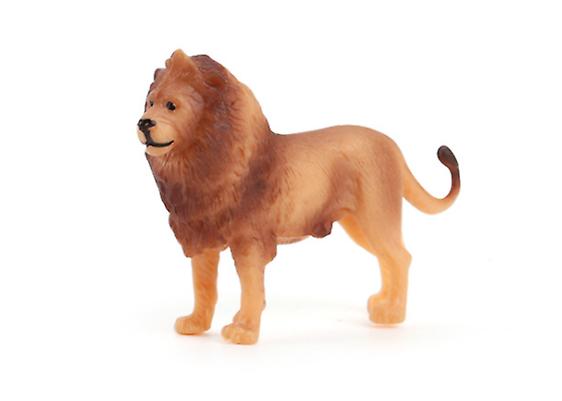 2Pcs Lion 6*1.6*4.1cm Simulation wild ancient animal model lion cub 31pcs solid mini figure AZ22525