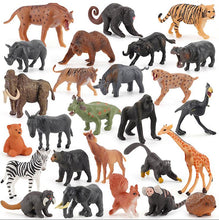Lade das Bild in den Galerie-Viewer, 31pcs Simulation wild ancient animal model lion cub 31pcs solid mini figure AZ22523

