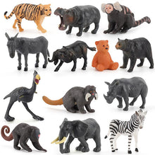 Lade das Bild in den Galerie-Viewer, 31pcs Simulation wild ancient animal model lion cub 31pcs solid mini figure AZ22523
