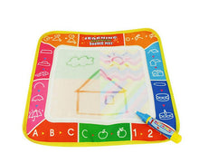 Lade das Bild in den Galerie-Viewer, 2Pcs English alphabet Doodle Mat Aqua Water Drawing Painting Mat &amp; Magic Pen AZ14291
