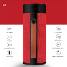 Lade das Bild in den Galerie-Viewer, Speakers 1800mAh bluetooth Wireless 3.5mm Audio Jack FM Radio HIFI Sound Quality HD Microphone Dual Sp
