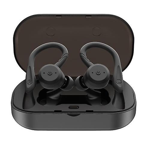 Headphones Headsets TWS Earbuds True Wireless Bluetooth 5.0 Headset with Charging Box earphone Black