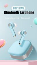 Load image into Gallery viewer, Headphones Headsets D021 TWS bluetooth 5.0 Earphone Fashion Macaron Colorful Mini Earbuds Stereo Music Headphone earphone
