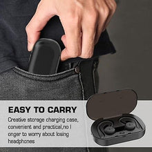 Load image into Gallery viewer, Headphones Headsets TWS Earbuds True Wireless Bluetooth 5.0 Headset with Charging Box earphone Black
