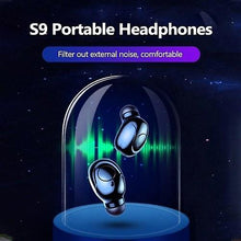 Load image into Gallery viewer, Headphones Headsets S9 Portable Headphones TWS Earphone BT Earphones 5.0 Wireless Headset Sports Earbud with Charge Box earphone
