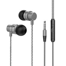 Load image into Gallery viewer, Cool Headphones Headsets M01 Metal In-ear 3.5mm Earphone Stereo Bass Music Headphone with Microphone earphone
