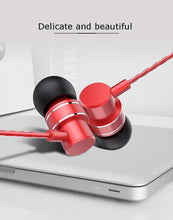 Load image into Gallery viewer, Cool Headphones Headsets M01 Metal In-ear 3.5mm Earphone Stereo Bass Music Headphone with Microphone earphone

