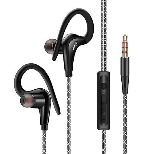 Headphones Headsets FONGE S760 Wired In-ear Waterproof Earphone earphone Black