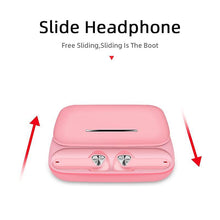 Load image into Gallery viewer, Headphones Headsets BE36 TWS bluetooth 5.0 Tap Touch Sports Earphone Headphones with Slide Charging Box earphone
