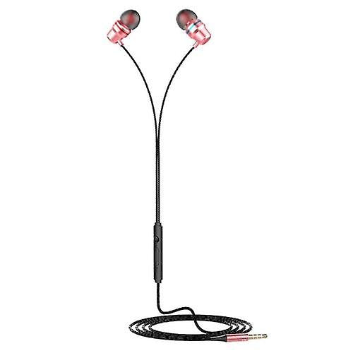 Cool Headphones Headsets Bass Earbuds with Mic Wired In-Ear Earbuds with Microphone Noise Cancelling Earphones earphone