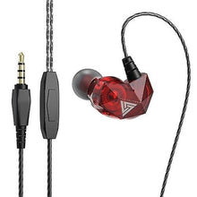 Load image into Gallery viewer, Headphones Headsets QKZ AK2 3.5mm Wired Headphones earphone Red
