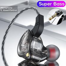 Load image into Gallery viewer, Cool Headphones Headsets X2 3.5mm Jack Earphone Super Bass Stereo Headset Subwoofer Wired In-Ear Headphones earphone

