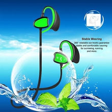 Load image into Gallery viewer, Cool Headphones Headsets IPX8 Waterproof BT Headphone earphone Green
