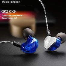 Load image into Gallery viewer, Cool Headphones Headsets QKZ CK9 3.5mm Wired In-ear Headphone earphone
