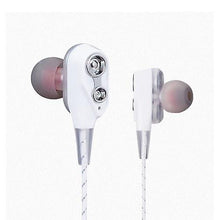 Load image into Gallery viewer, Headphones Headsets Dual Moving Coils In-Ear Earphones earphone White
