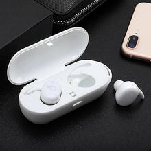Load image into Gallery viewer, Cool Headphones Headsets Y30 True Wireless Earbuds Touch-Control Daily Waterproof Sport Earbuds earphone White
