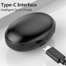 Load image into Gallery viewer, Headphones Headsets T5 BT Earphones TWS No Wire BT Earphones 5.0 Stereo Ears Digital Display Sports Earphones Black
