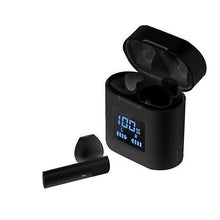 Load image into Gallery viewer, Cool Headphones Headsets Wireless Headphones BT Headsets MIC Sport Wireless Earphone LED Display In-ear Sports Headphone earphone Black

