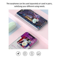 Load image into Gallery viewer, Headphones Headsets TWS-TW60 Sports Earphones Stereo Wire-less BT5.0 Earbuds White
