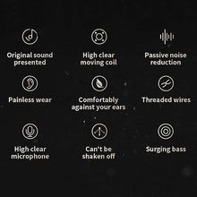 Load image into Gallery viewer, Headphones Headsets QKZ AK2 3.5mm Wired Headphones earphone Blue
