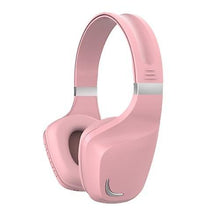 Load image into Gallery viewer, Headphones Headsets Noise Reduction Stereo Gaming Headset BT5.0 Connection Connecting 3.5mm Port Wired Earphone Pink
