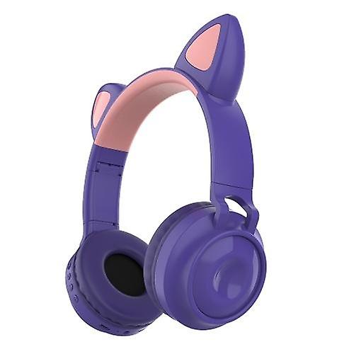 Headphones Headsets ZW-028 Glowing Cat Wireless Bluetooth Headset earphone