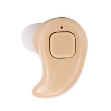 Load image into Gallery viewer, Headphones Headsets S530X Invisible Earphones BT In-ear Headphone with Microphone Beige
