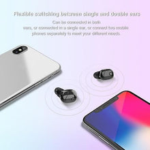 Load image into Gallery viewer, Cool Headphones Headsets TWS Earbuds True Wireless Headphones Bluetooth 5.0 In-Ear Headset with Mic black
