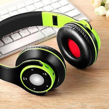 Load image into Gallery viewer, Cool Headphones Headsets SG-8 BT 4.0 + EDR Headset w/ Mic earphone Green
