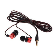 Load image into Gallery viewer, Cool Headphones Headsets Braided wiring in-ear plating headset mobile earphone
